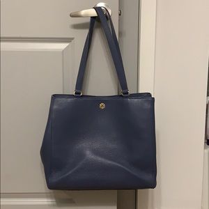 Dagne Dover Allyn Tote - Medium - Ash Blue Leather